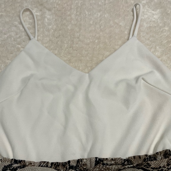 Fashion Nova Not No Snake Romper - Picture 7 of 8